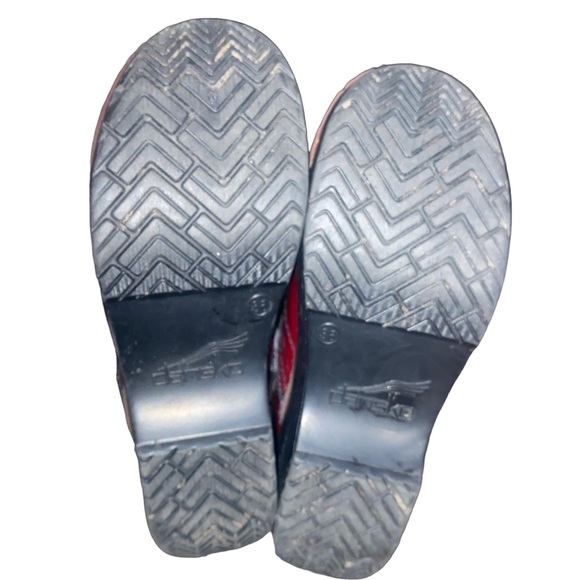 Dansko Women’s Clogs Size 36 Burgundy Patent Leather - Picture 7 of 8